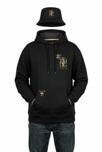Black & Blue TTHUG™ Crest Hoodie | KimiCoco Designs