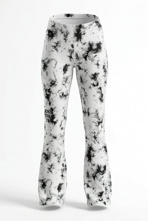 KimiCoco Designs Full Flared Tie-dye Leggings – TTHUG™ Activewear