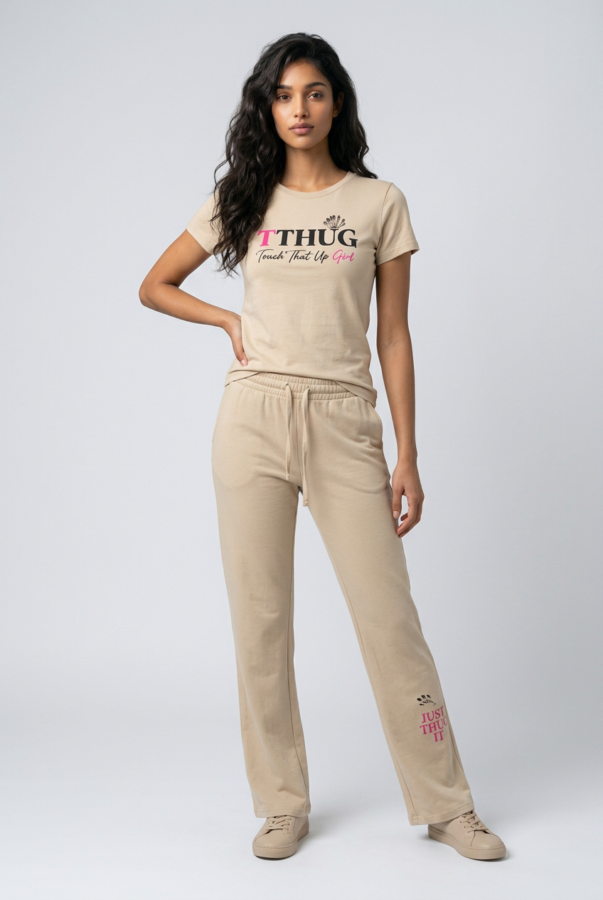 KimiCoco Designs 2PC Crop Top and Drawstring Yoga pants – TTHUG™ Activewear